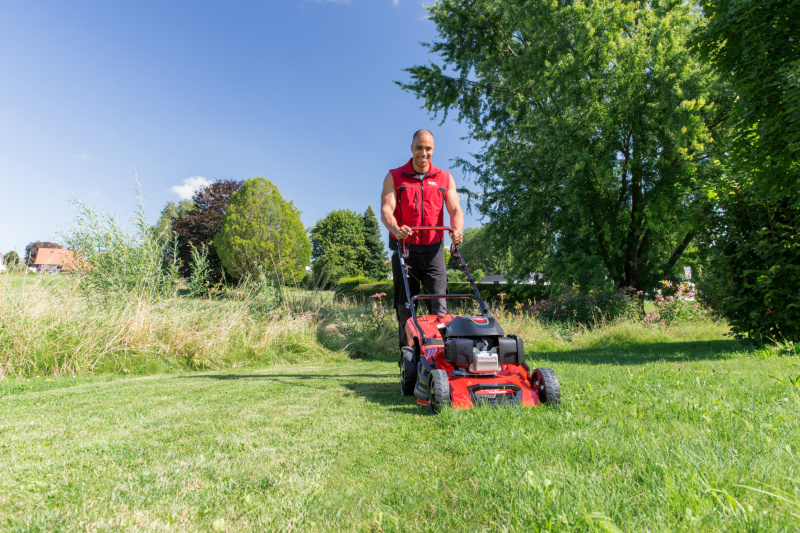 Бензиновая газонокосилка арт. 127632 в алюминиевом корпусе