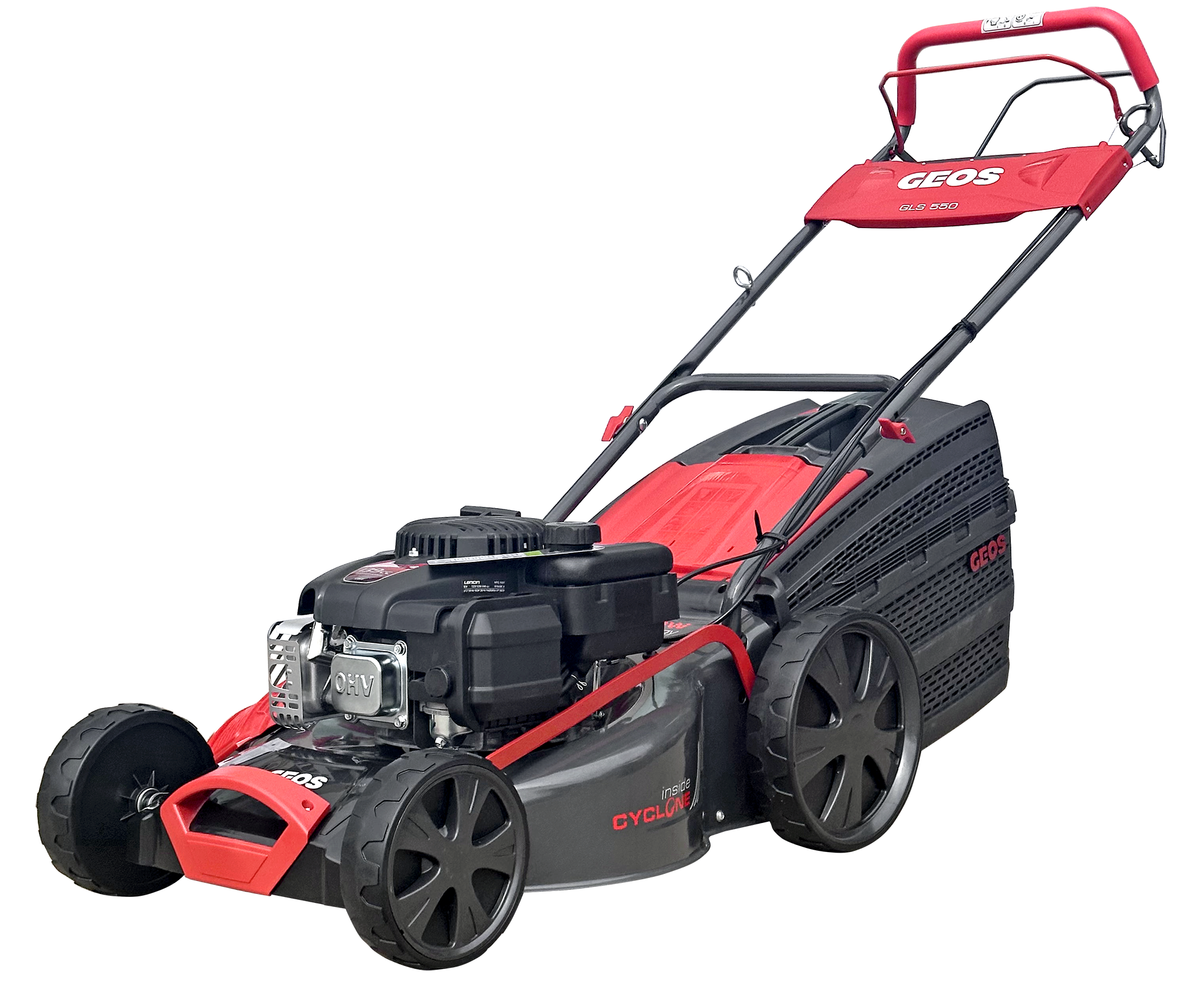 Газонокосилка бензиновая самоходная GEOS GLS 550 с двигателем LONCIN 139CC