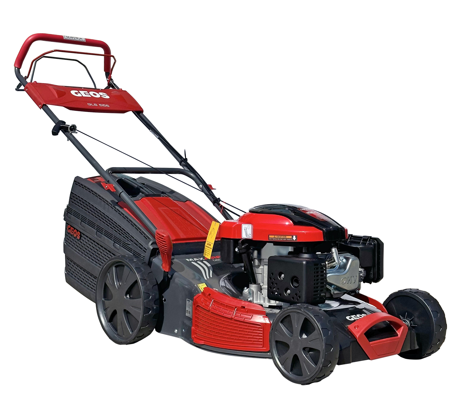 Газонокосилка бензиновая самоходная GEOS GLS 555 с двигателем LONCIN 196CC (Commercial)