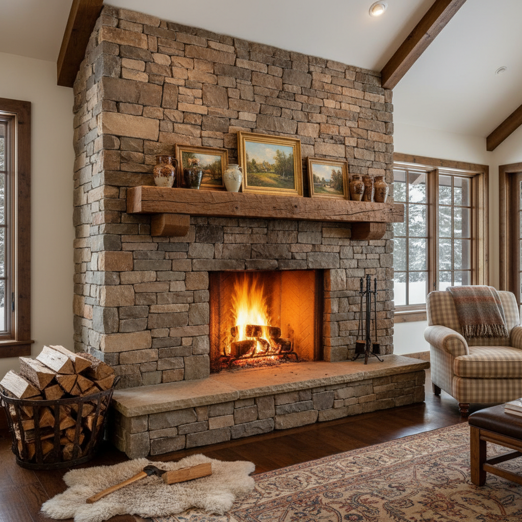 Как подготовить дом к каминному сезону: чек-лист хозяина?