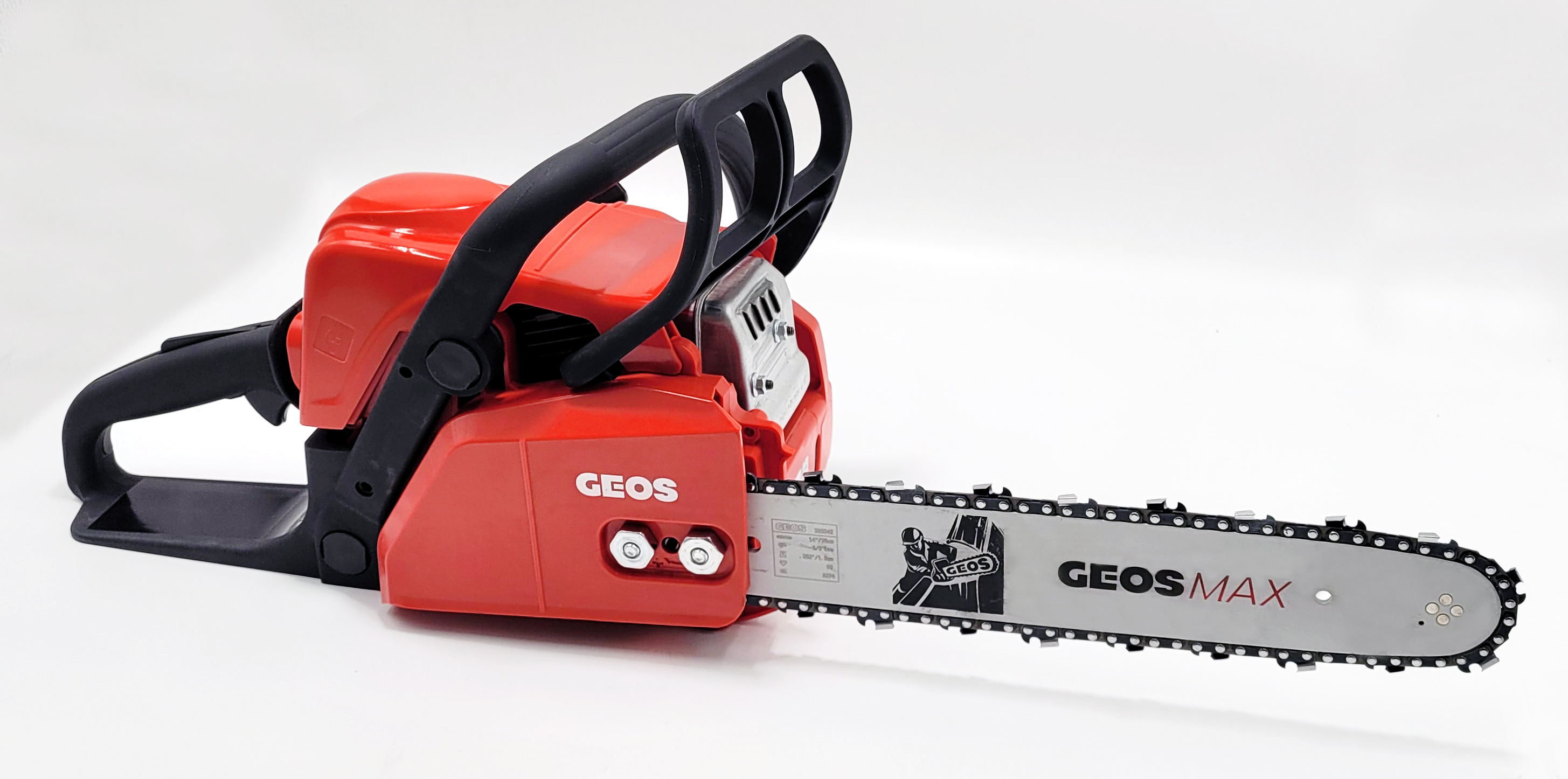 Мотопила цепная бензиновая GEOS STORM 180 (шина 14"/35см, цепь 3/8" Low, 1.3мм, 50 звеньев)