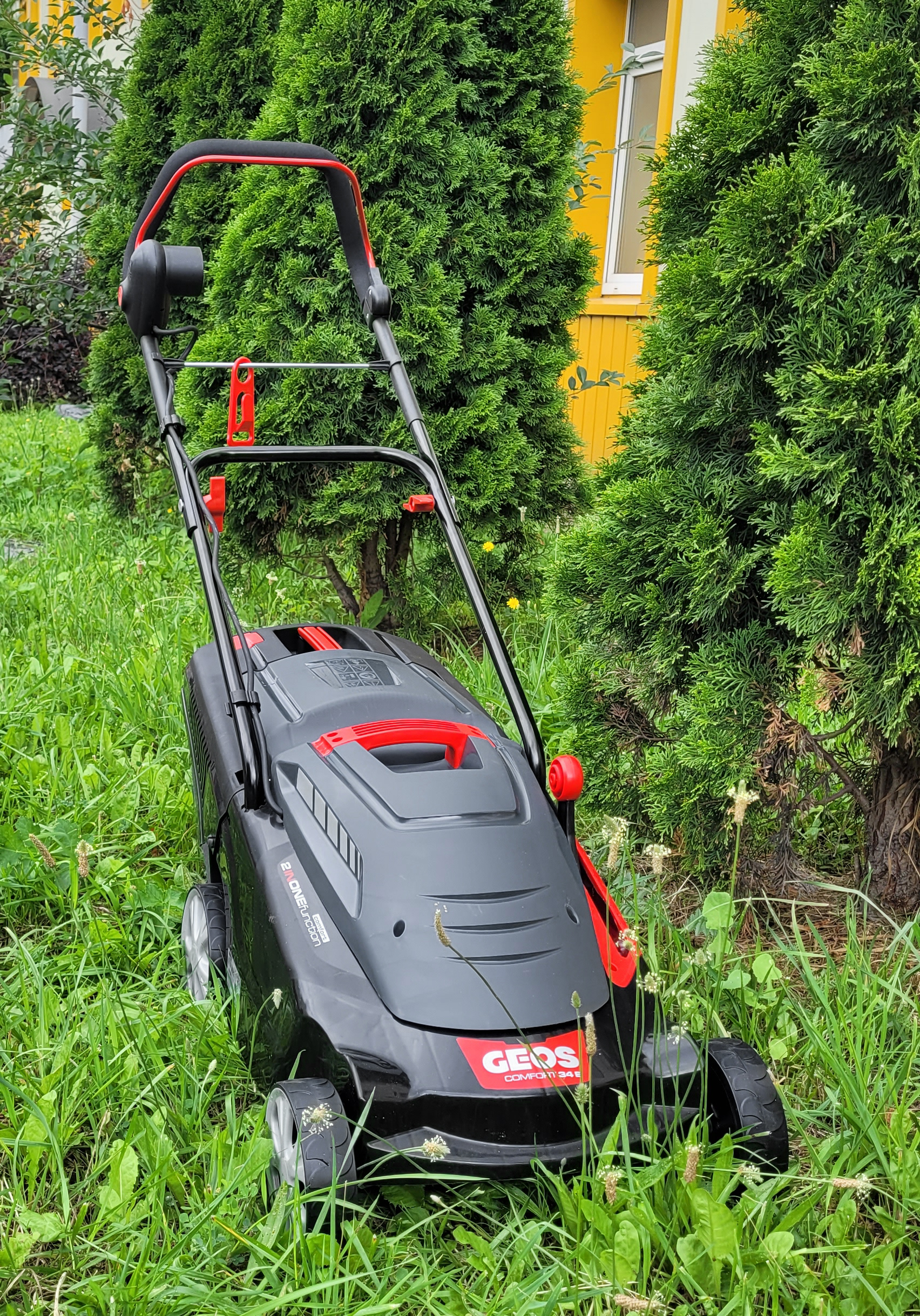 Газонокосилка электрическая GEOS Comfort 34 Е (1,2 кВт)