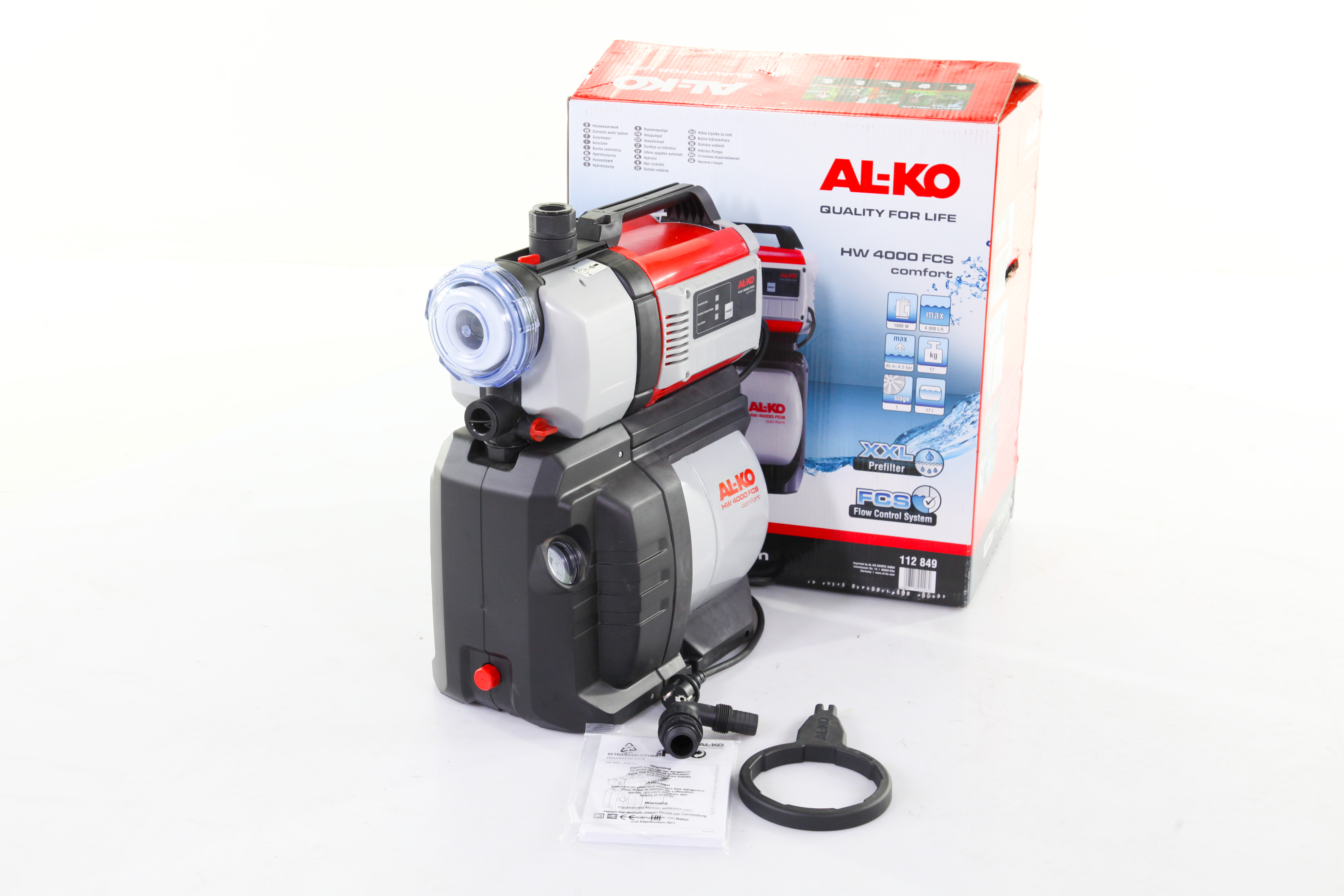 Насосная станция AL-KO Comfort HW 4000 FCS